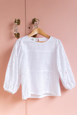 Josie Top White