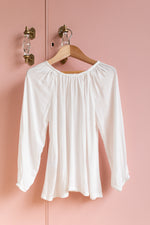 Carrie Top Soft White