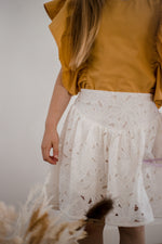 Sofia White Skirt