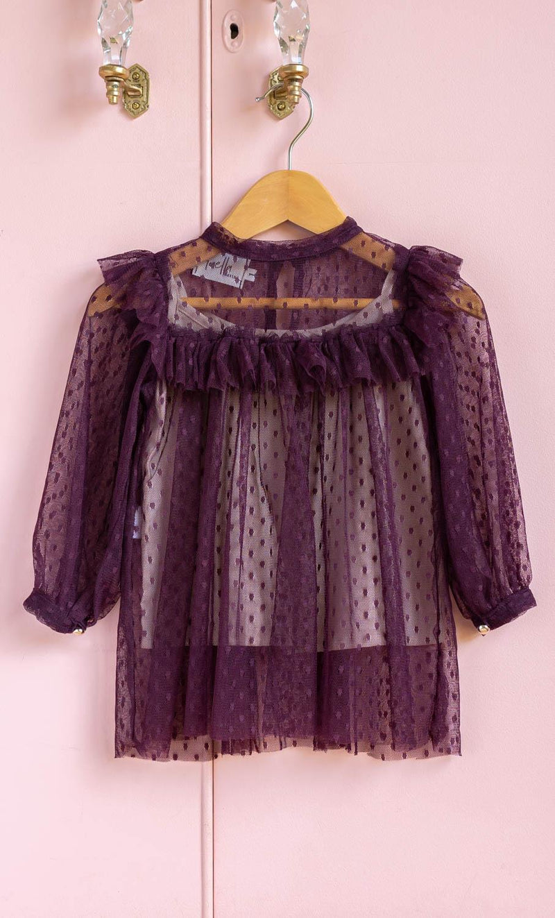 Kate Top Plum