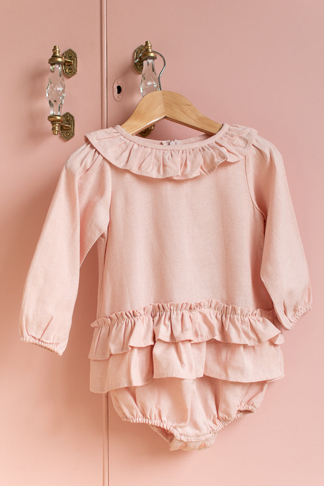 Piper Playsuit Blush